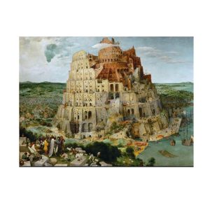 پازل 1000تکه برند ریکوردی طرح برج بابل
