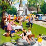 پازل 1000 تکه ریکوردی طرح رفتن به پیک نیک