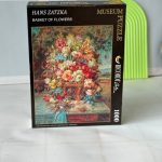 پازل 1000 تکه ریکوردی طرح برج سبد گل