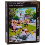 پازل 1000 تکه ریکوردی طرح رفتن به پیک نیک