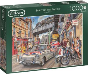 پازل جامبو 1000 تکه روحیه دهه شصتی ها Spirit of sixties (Falcon)