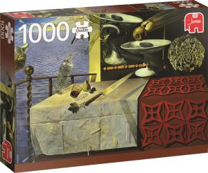 پازل جامبو 1000مدل طبیعت بی‌جان، دالی still life , dali / Jumbo