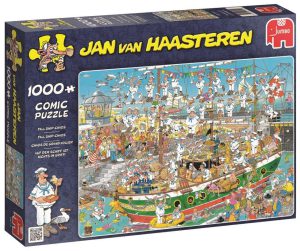 پازل جامبو 1000مدل کشتی وملوان tall ship chaos