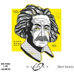 مینی پازل 170عددی برند گلکسی طرح انیشتن