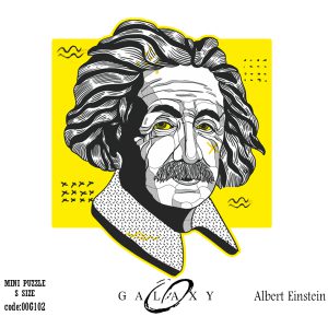 مینی پازل 170عددی برند گلکسی طرح انیشتن