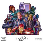 مینی پازل 170عددی برند گلکسی طرح اونجر