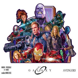 مینی پازل 170عددی برند گلکسی طرح اونجر