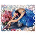 مینی پازل 166عددی برند گلکسی طرح گل رز