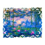 مینی پازل 166عددی برند گلکسی طرح گل نیلوفر