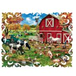 مینی پازل 166عددی برند گلکسی طرح مزرعه