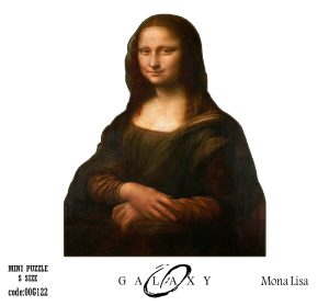 مینی پازل 170عددی برند گلکسی طرح مونالیزا