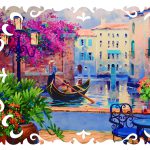 مینی پازل 1170عددی برند گلکسی طرح ونیز