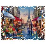 مینی پازل 166عددی برند گلکسی طرح پاریس عشاق