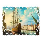 مینی پازل 166عددی برند گلکسی طرح کشتی