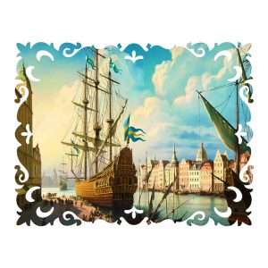 مینی پازل 166عددی برند گلکسی طرح کشتی