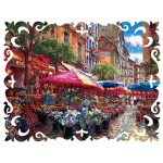 مینی پازل 166عددی برند گلکسی طرح گل فروشی