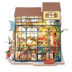 پازل 3 بعدی مینیاتوری روبوتایم مدل گلفروشی Flower Shop