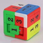 روبیک 2*2 یوکسین جدول اعداد کشویی YuXin 2×2 Digital Puzzle Cube