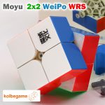 روبیک 2*2 مویو ویپو مگنت استیکرلس Moyu magnetic 2x2x2 cube – WeiPo WRS