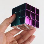 روبیک 3*3 سایکلون بوی متالیک مگنت ماکارون