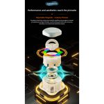 روبیک 3*3 کای وای تورنادو پایونیر ورژن 3 یو وی XMD Tornado V3 M Pioneer UV