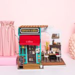 پازل 3 بعدی مینیاتوری روبوتایم مدل کتابخانه Sam stydy