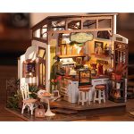 پازل 3 بعدی مینیاتوری روبوتایم مدل کافی شاپ شماره 17 No 17 Café