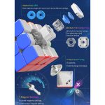 روبیک 3*3 گنز 12 مگلو