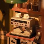 پازل 3 بعدی مینیاتوری روبوتایم مدل کافی شاپ شماره 17 No 17 Café