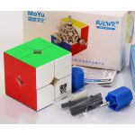روبیک 2*2 مویو ویپو مگنت استیکرلس Moyu magnetic 2x2x2 cube – WeiPo WRS - Image 5