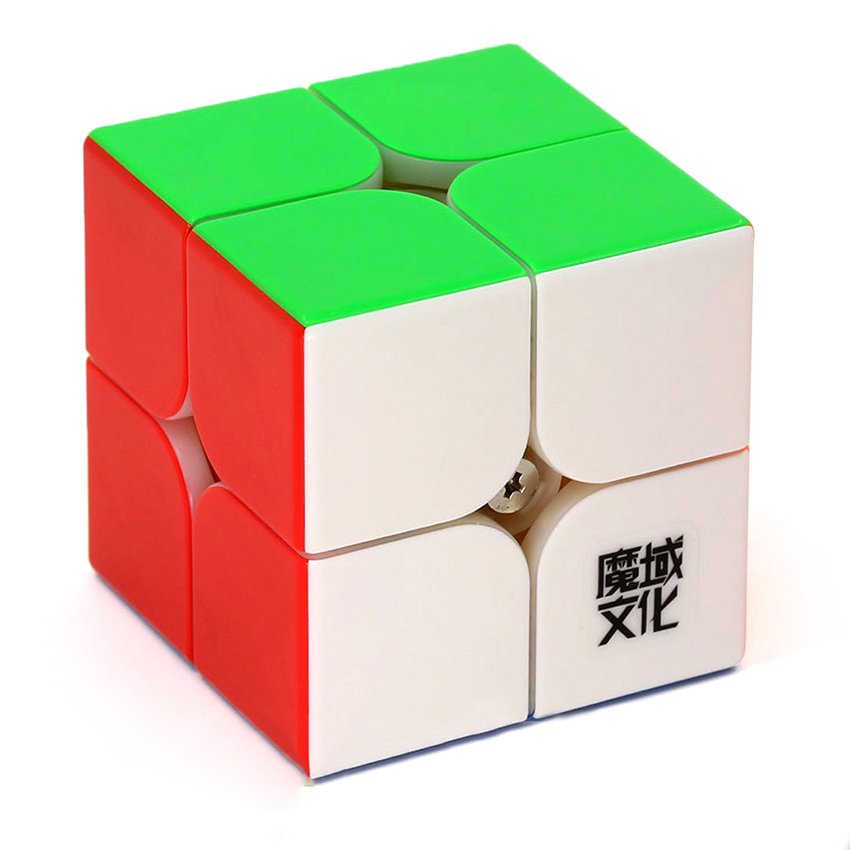 MY-222-WeiPo-WRS-11 روبیک 2*2 مویو ویپو مگنت استیکرلس Moyu magnetic 2x2x2 cube – WeiPo WRS