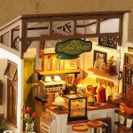 پازل 3 بعدی مینیاتوری روبوتایم مدل کافی شاپ شماره 17 No 17 Café