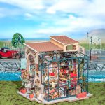 پازل 3 بعدی مینیاتوری روبوتایم مدل گلفروشی Flower Shop