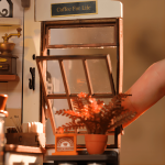 پازل 3 بعدی مینیاتوری روبوتایم مدل کافی شاپ شماره 17 No 17 Café