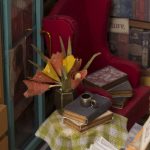 پازل 3 بعدی مینیاتوری روبوتایم مدل کتابخانه Sam stydy