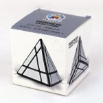 برج هرم حجمی آینه ای شنگ شو نقره ای