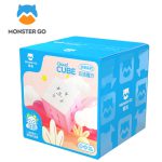 روبیک 3*3 گنز مانسترگو ابر صورتی ورژن 3 استیکرلس