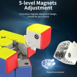 روبیک 3*3 مویو ویلانگ مگنت2021 لایت استیکرلس Moyu WRM2021 Lite Ed