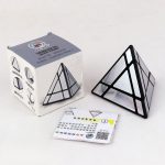 برج هرم حجمی آینه ای شنگ شو نقره ای