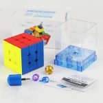 روبیک 3*3 مویو سوپر آر اس 3 ام مگلو هسته مگنت(بال کور) استیکرلس Super RS3M CoreM BallCore 2020