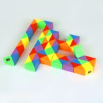 مار 72 قطعه چند رنگ مویو میلانگ