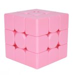 روبیک 3*3 گنز مانسترگو ابر صورتی ورژن 3 استیکرلس