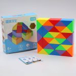 روبیک ماری 36 قطعه مویو چند رنگ