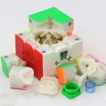 روبیک 3*3 مویو ویلانگ مگنت2021 لایت استیکرلس Moyu WRM2021 Lite Ed