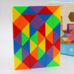 روبیک ماری 48 قطعه مویو چند رنگ