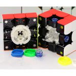 روبیک 3*3 گنز 356 ام ورژن دو بدون جی ای اس اضافی استیکرلس GAN356M no GES+