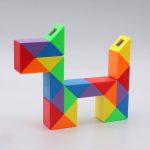 روبیک ماری 24 قطعه مویو چند رنگ