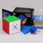 روبیک 3*3 مویو میلانگ مگنت استیکرلس یو وی ورژن 2 Meilong 3×3 M V2 UV