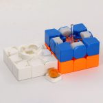 روبیک 3*3 گنز مانسترگو استیکرلس ورژن 3 رنگین کمان