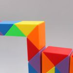 روبیک ماری 60 قطعه مویو چند رنگ